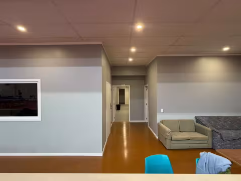 New admin room and changing rooms